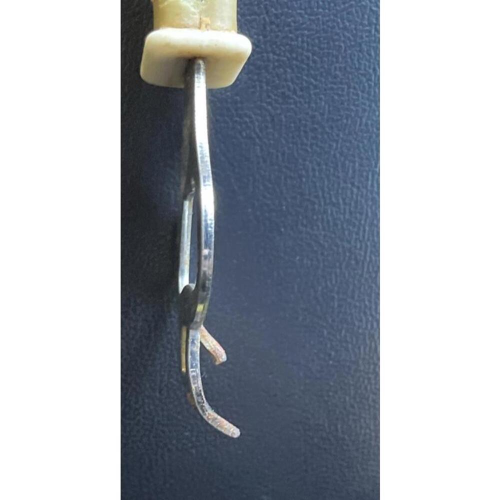 Vintage Avocado Green Handle Can Bottle Opener Kitchen Tool Retro - Picture 5 of 8